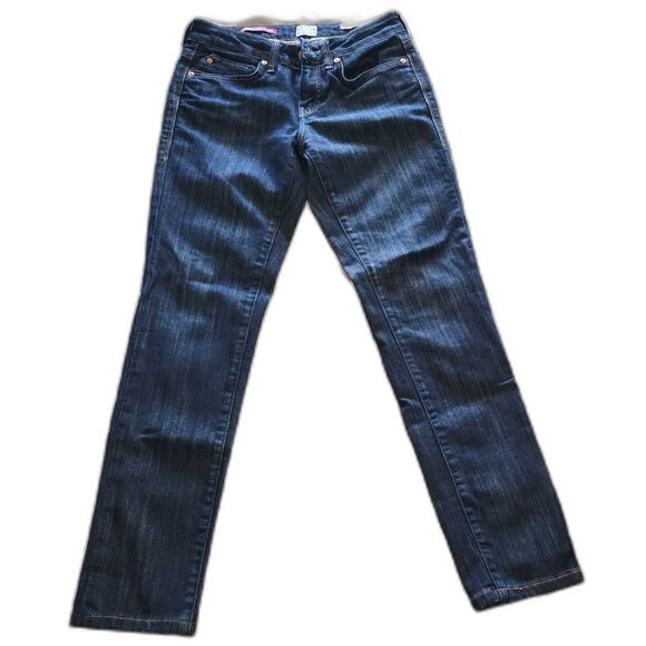 Mavi Jeans Co. Alexa Mid-Rise Skinny Jeans Dark Blue - Picture 2 of 8